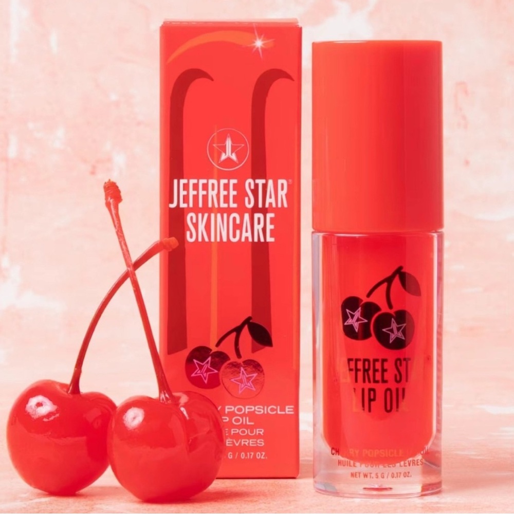 Jeffree Star Skincare Cherry Popsicle Lip Oil - New in Box